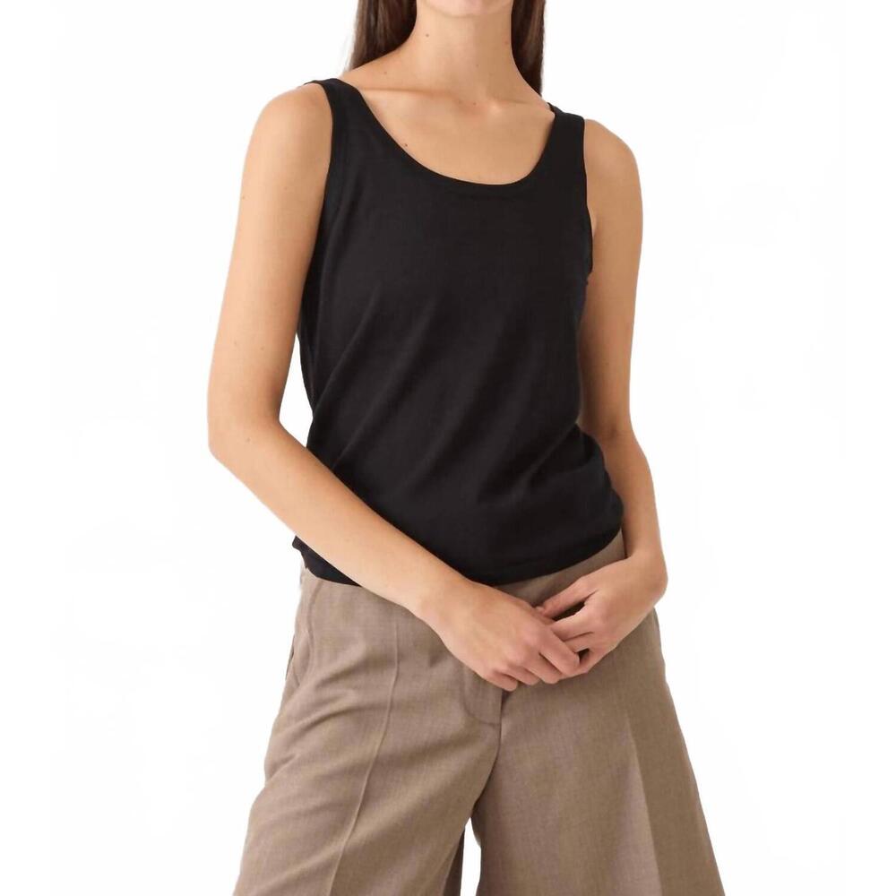 NEW DEMYLEE NEW YORK maria tank top in black